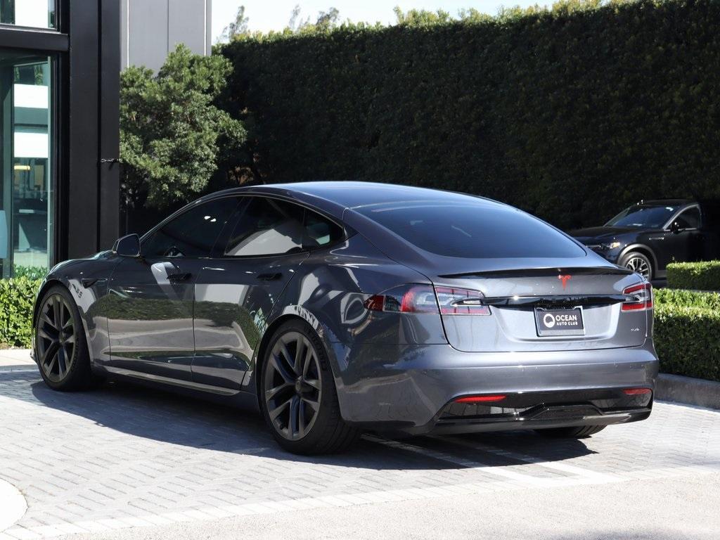 used 2021 Tesla Model S car, priced at $58,990