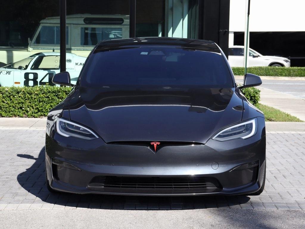 used 2021 Tesla Model S car, priced at $58,990