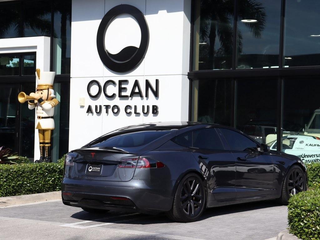 used 2021 Tesla Model S car, priced at $58,990