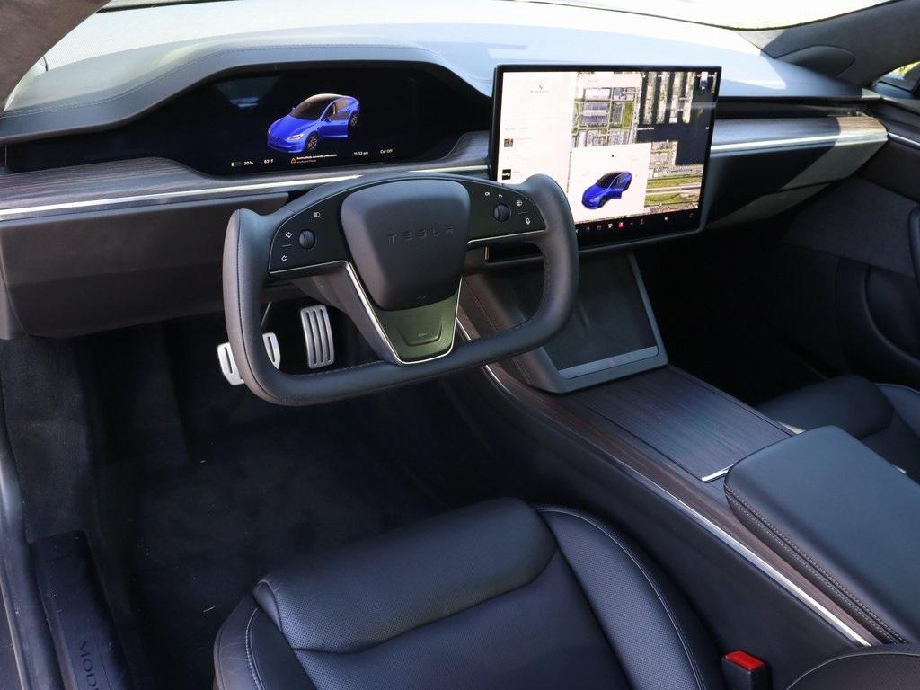 used 2021 Tesla Model S car, priced at $58,990