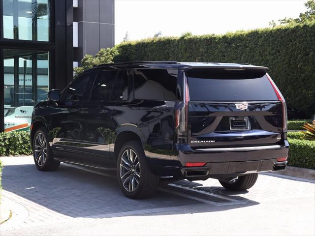 used 2023 Cadillac Escalade ESV car, priced at $84,880