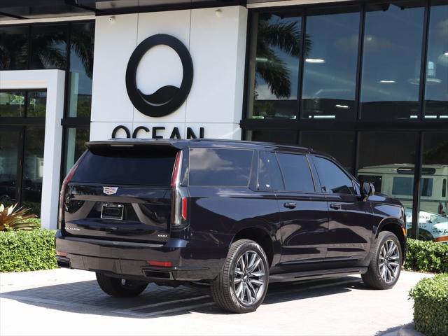 used 2023 Cadillac Escalade ESV car, priced at $84,880