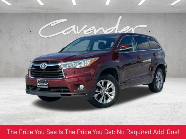 used 2016 Toyota Highlander car, priced at $18,588