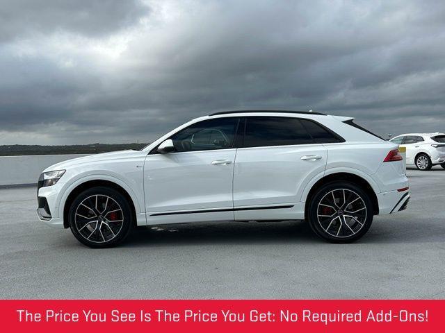 used 2023 Audi Q8 car, priced at $57,588