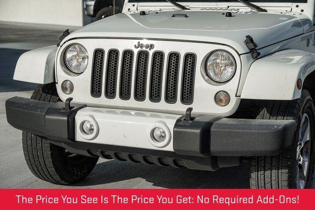 used 2016 Jeep Wrangler Unlimited car, priced at $20,388