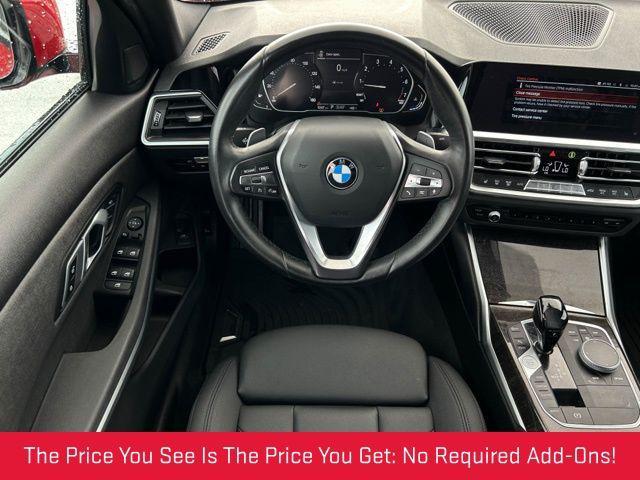 used 2021 BMW 330 car, priced at $25,788