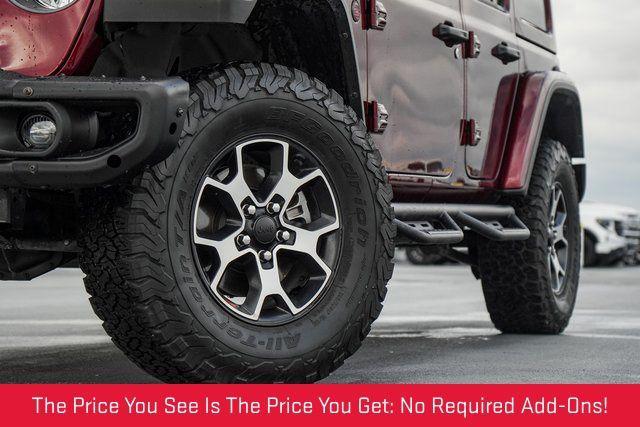 used 2022 Jeep Wrangler Unlimited car, priced at $38,988