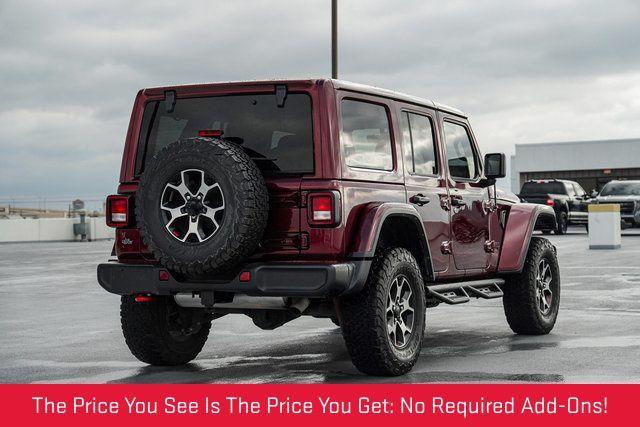 used 2022 Jeep Wrangler Unlimited car, priced at $38,988