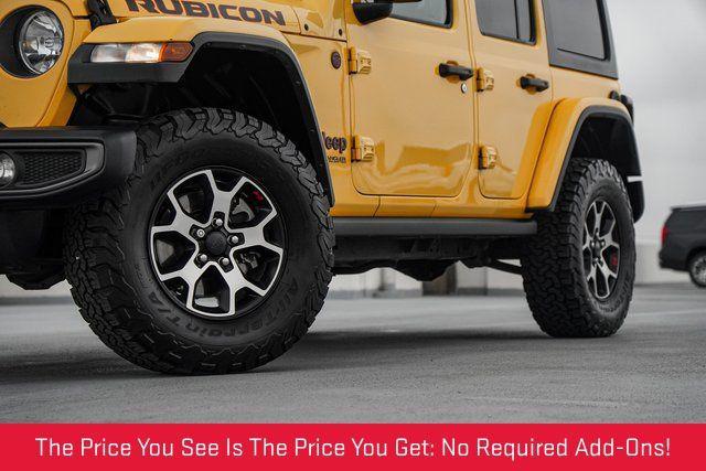 used 2020 Jeep Wrangler Unlimited car, priced at $29,788