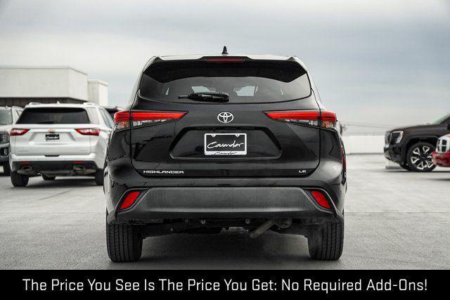 used 2020 Toyota Highlander car, priced at $20,588