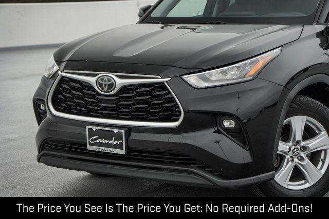 used 2020 Toyota Highlander car, priced at $20,588