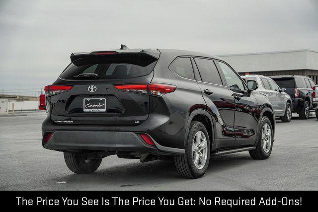 used 2020 Toyota Highlander car, priced at $20,588