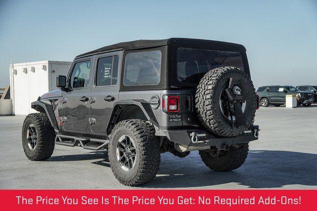 used 2018 Jeep Wrangler Unlimited car, priced at $28,488