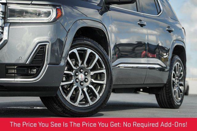 used 2021 GMC Acadia car, priced at $24,911