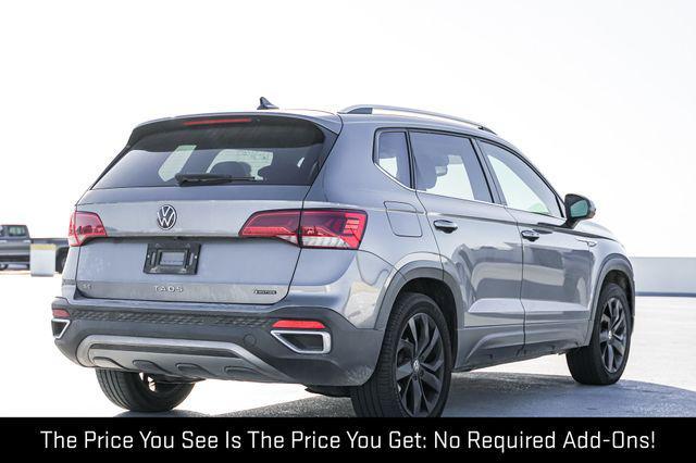 used 2022 Volkswagen Taos car, priced at $16,588