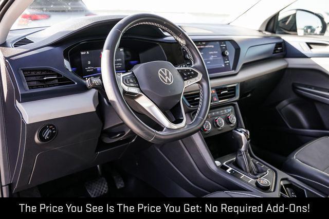 used 2022 Volkswagen Taos car, priced at $16,588