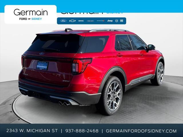 new 2025 Ford Explorer car, priced at $60,955