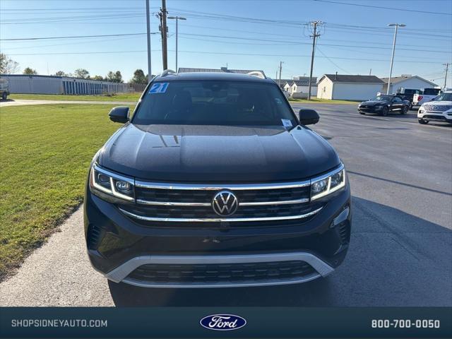 used 2021 Volkswagen Atlas car, priced at $32,899