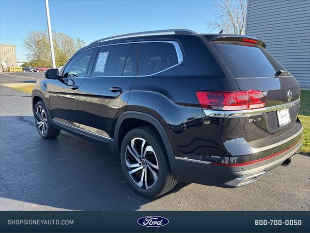 used 2021 Volkswagen Atlas car, priced at $32,899