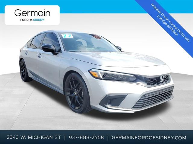 used 2022 Honda Civic car, priced at $25,226