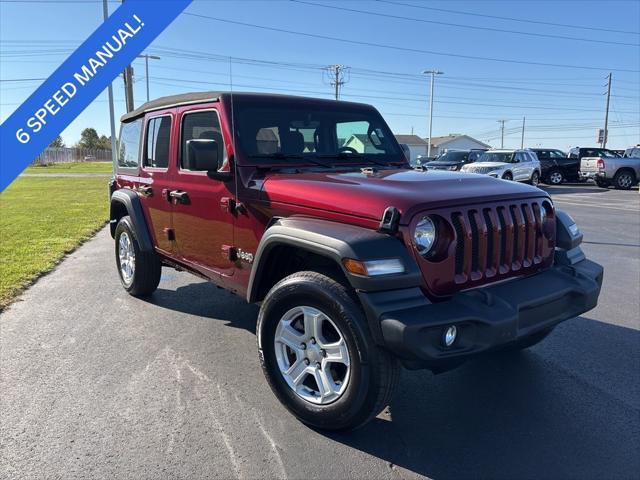 used 2021 Jeep Wrangler Unlimited car, priced at $26,499