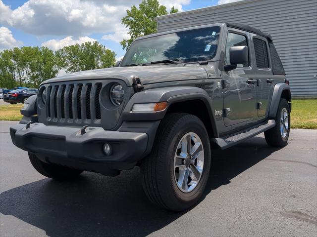 used 2020 Jeep Wrangler Unlimited car, priced at $25,026