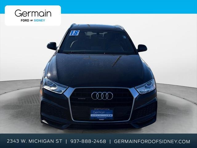 used 2018 Audi Q3 car, priced at $14,750