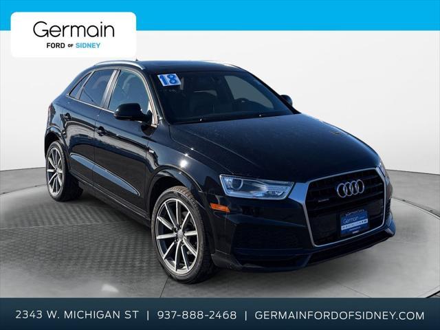 used 2018 Audi Q3 car, priced at $14,750