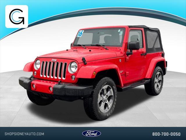 used 2016 Jeep Wrangler car, priced at $23,034