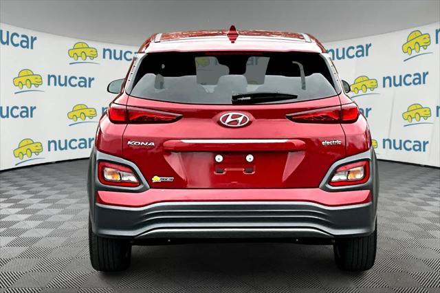 used 2021 Hyundai Kona EV car, priced at $16,498