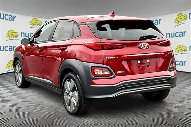 used 2021 Hyundai Kona EV car, priced at $16,498