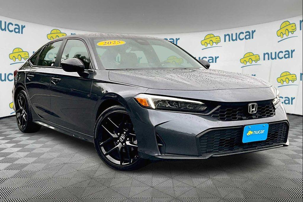 used 2025 Honda Civic car, priced at $25,795