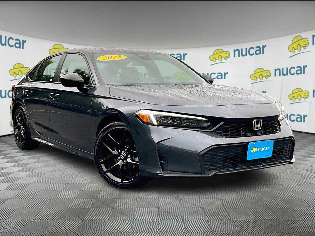 used 2025 Honda Civic car, priced at $25,795