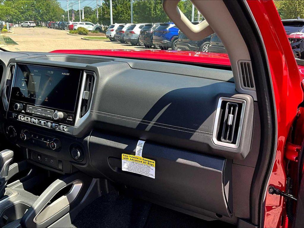 used 2025 Nissan Frontier car, priced at $30,200