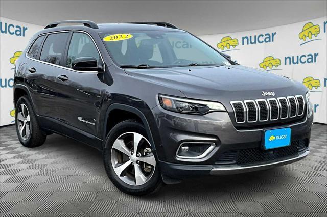 used 2022 Jeep Cherokee car, priced at $24,876