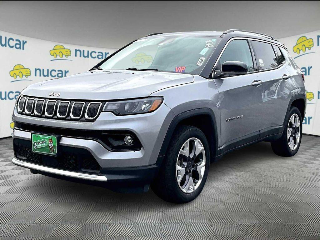 used 2022 Jeep Compass car, priced at $21,996