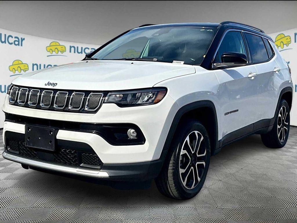used 2022 Jeep Compass car, priced at $24,199
