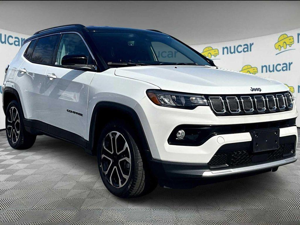used 2022 Jeep Compass car, priced at $24,199