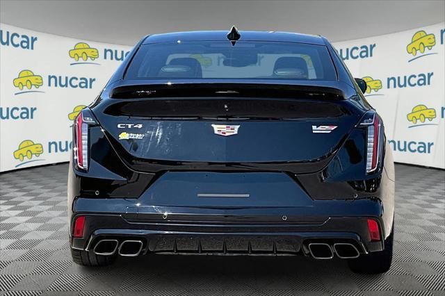 used 2023 Cadillac CT4-V car, priced at $57,277