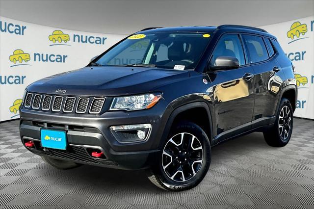 used 2021 Jeep Compass car, priced at $18,750