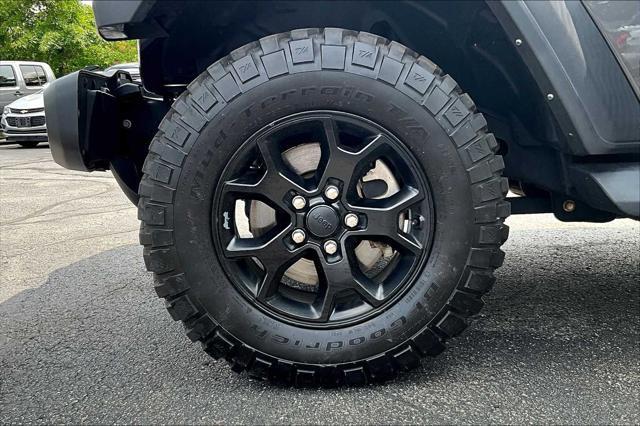used 2021 Jeep Wrangler car, priced at $29,473
