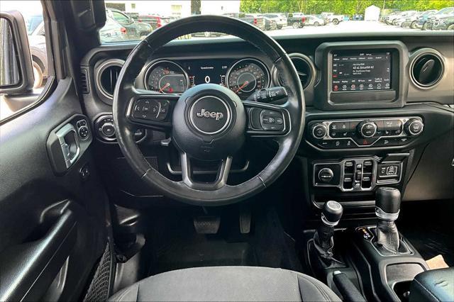 used 2021 Jeep Wrangler car, priced at $29,473