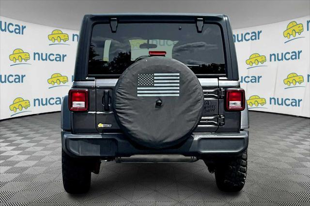 used 2021 Jeep Wrangler car, priced at $29,473