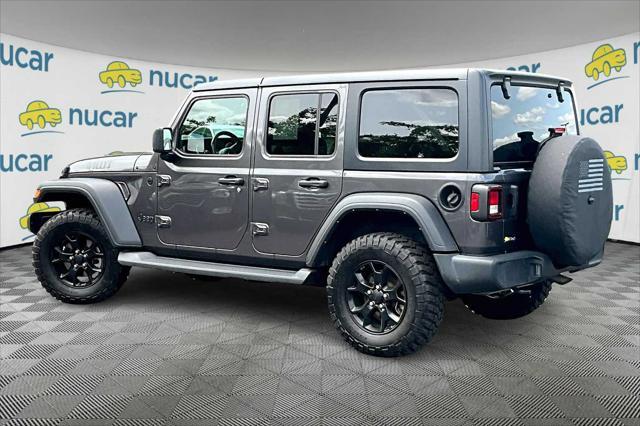 used 2021 Jeep Wrangler car, priced at $29,473