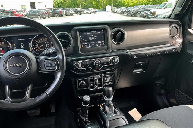 used 2021 Jeep Wrangler car, priced at $29,473