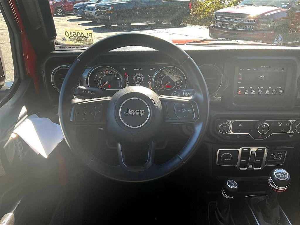 used 2021 Jeep Wrangler Unlimited car, priced at $31,987