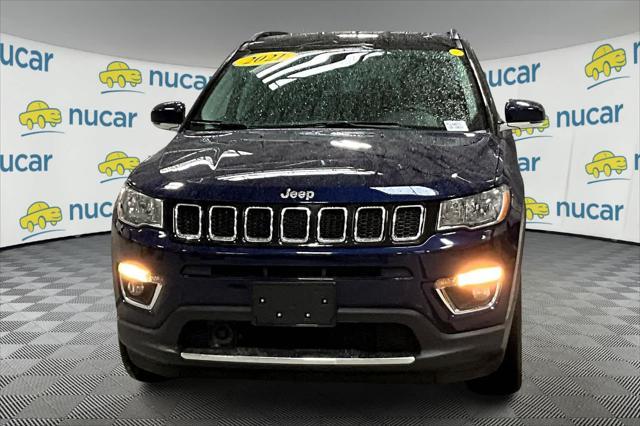 used 2021 Jeep Compass car, priced at $19,989