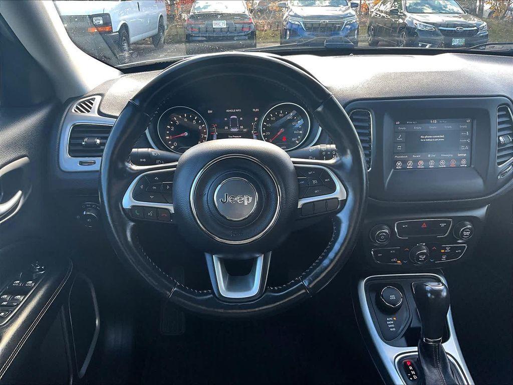 used 2021 Jeep Compass car, priced at $20,300