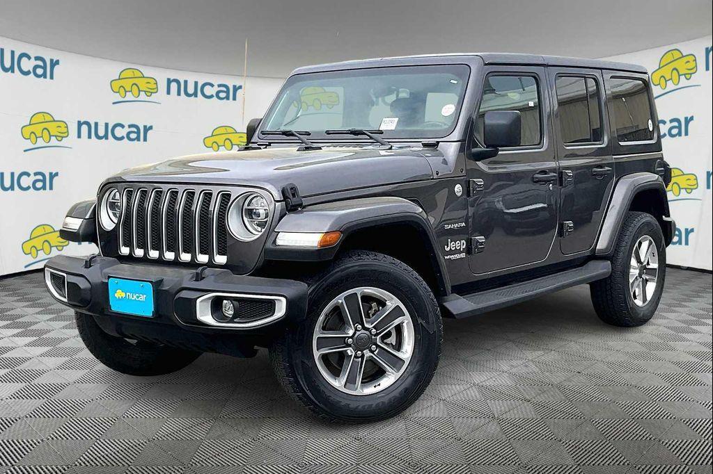 used 2021 Jeep Wrangler Unlimited car, priced at $32,061