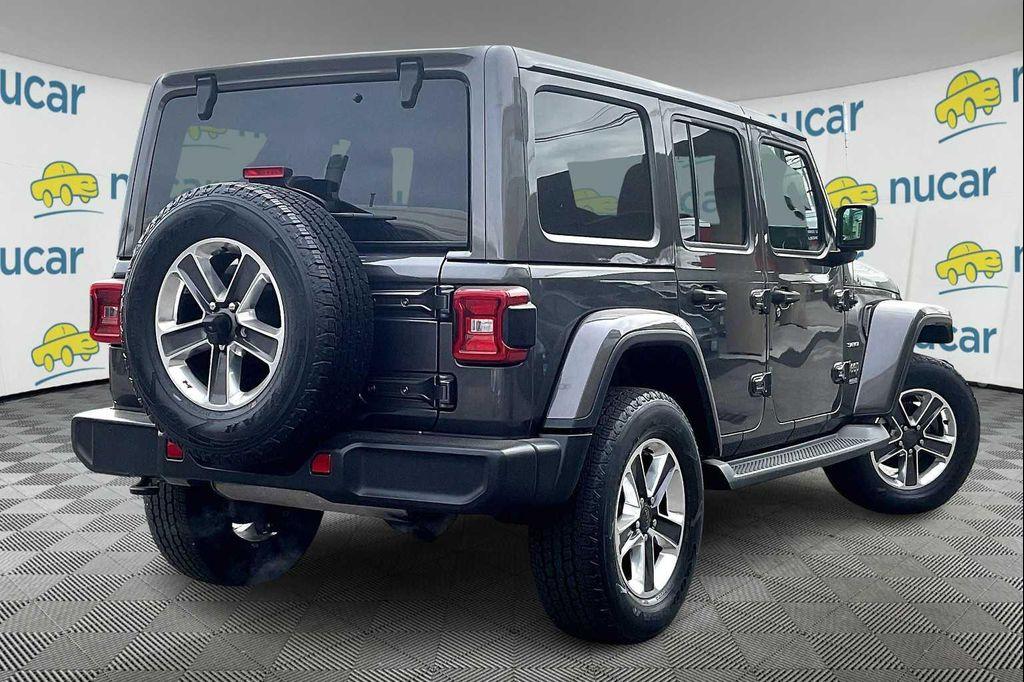 used 2021 Jeep Wrangler Unlimited car, priced at $32,061